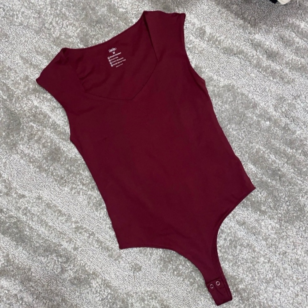 NWOT Maroon bodysuit